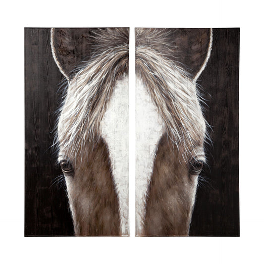 Equus Diptych Wall Art