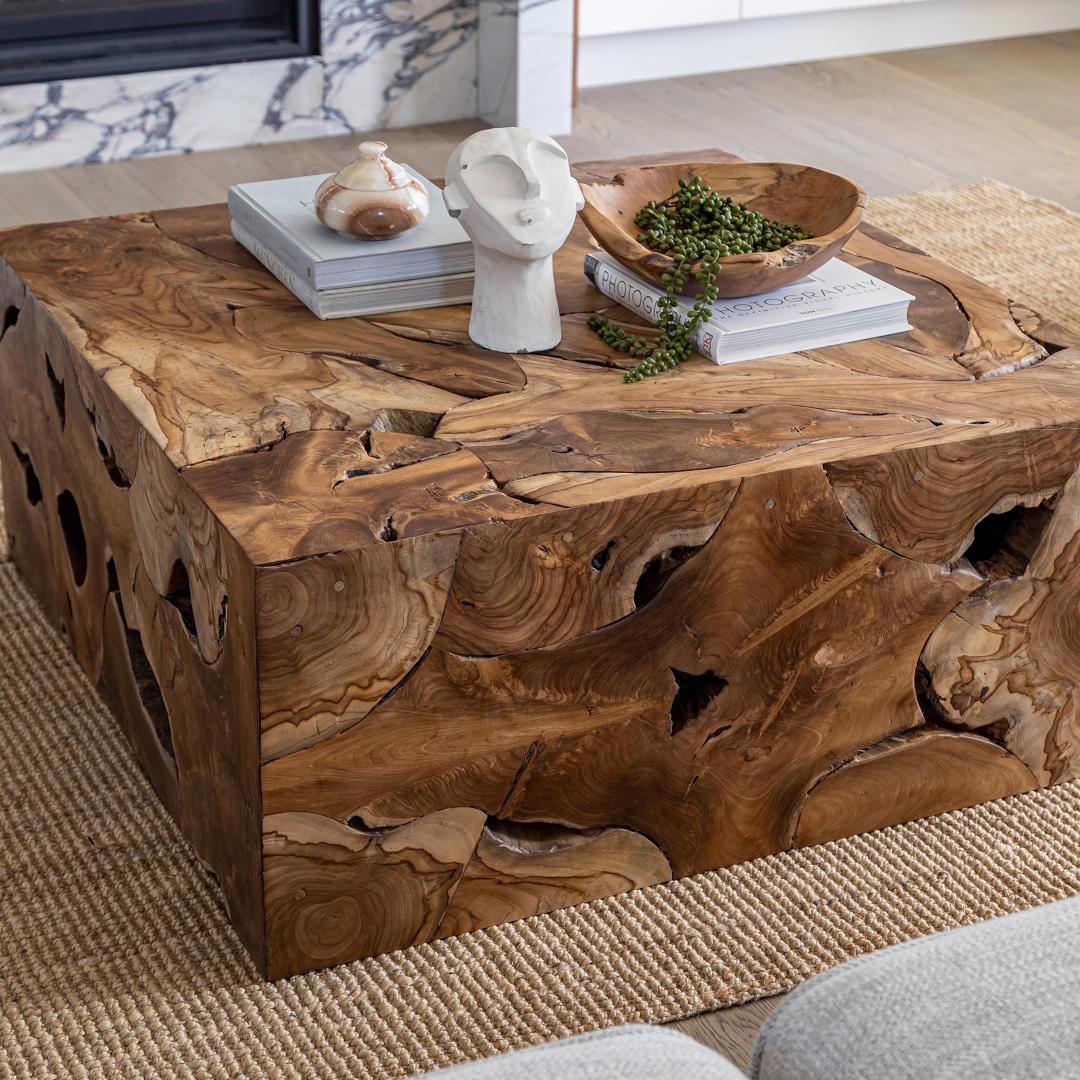 HLHF Natura Flow Square Coffee Table x Grey Home Grey Home, Living, New Arrivals, Occasional Furniture Store Burlington Ontario Near Me