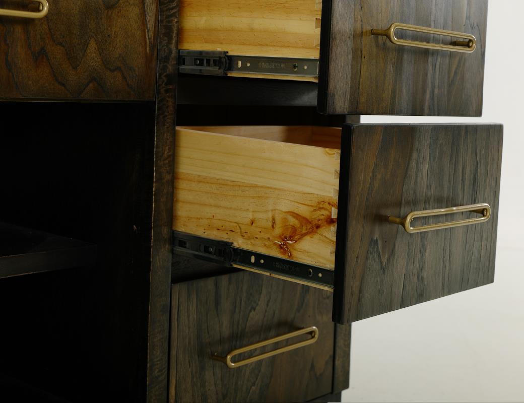 HLHF Black Balam Console Living, Occasional, Sideboards & Buffets Furniture Store Burlington Ontario Near Me