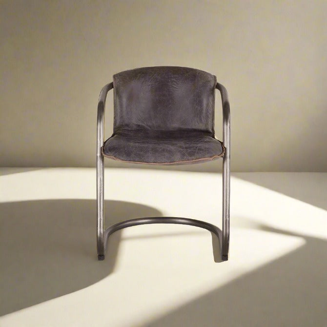 HLHF Normandy Leather Dining Chair Dining Furniture Store Burlington Ontario Near Me