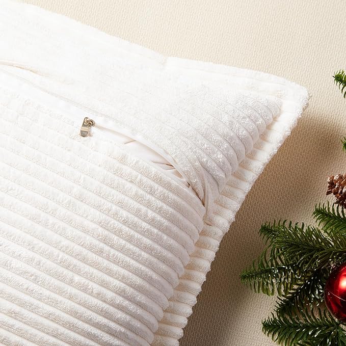 HLHF Corduroy Pillow X Grey Home Accessories, Grey Home Furniture Store Burlington Ontario Near Me