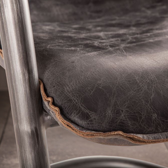 HLHF Normandy Leather Dining Chair Dining Furniture Store Burlington Ontario Near Me