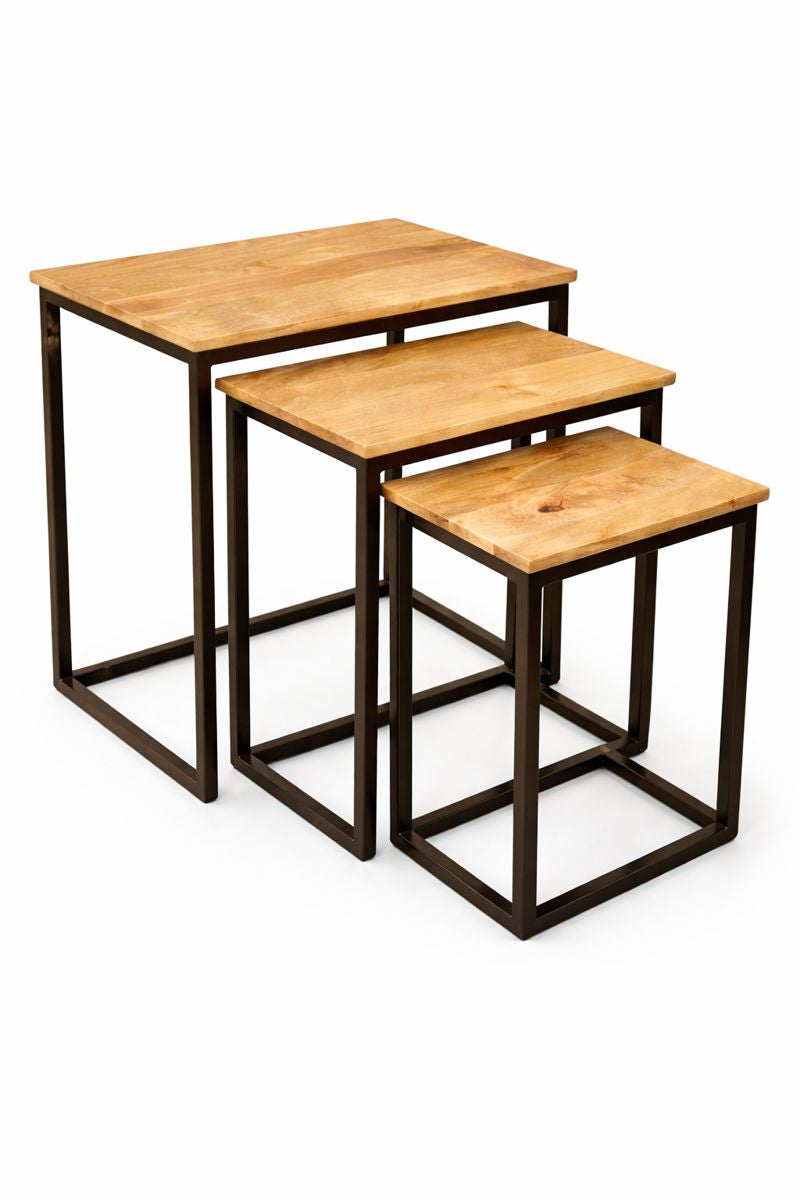 HLHF 1048 Set of 3 Nesting Tables Occasional Furniture Store Burlington Ontario Near Me