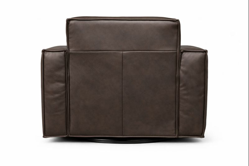 HLHF Oslo Mountain Leather Swivel Chair Accent Chairs, Living, New Arrivals Furniture Store Burlington Ontario Near Me