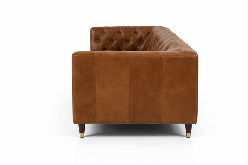 HLHF Bistro Leather Sofa Living Furniture Store Burlington Ontario Near Me