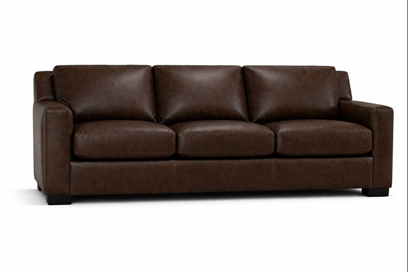 HLHF Nora Leather Sofa Living Furniture Store Burlington Ontario Near Me