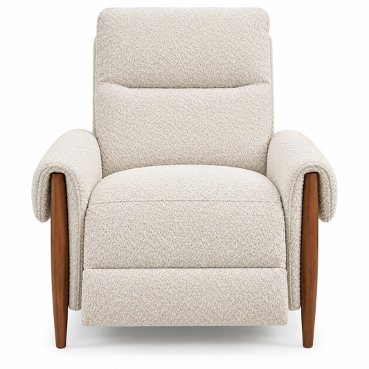 6069 Azalea Beige Electric Motion Recliner