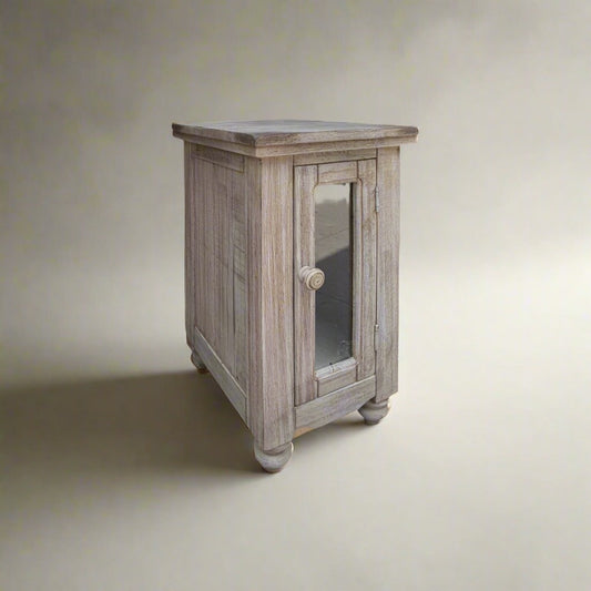 HLHF Aruba Drift Sand Chairside Table Living, Occasional Furniture Store Burlington Ontario Near Me