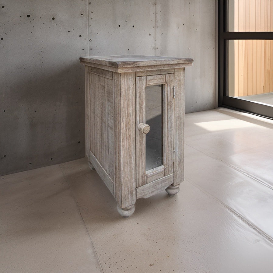 HLHF Aruba Drift Sand Chairside Table Living, Occasional Furniture Store Burlington Ontario Near Me