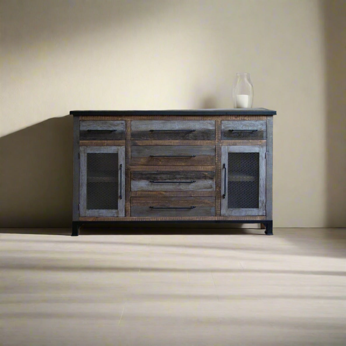 HLHF Loft Brown Buffet Dining Furniture Store Burlington Ontario Near Me
