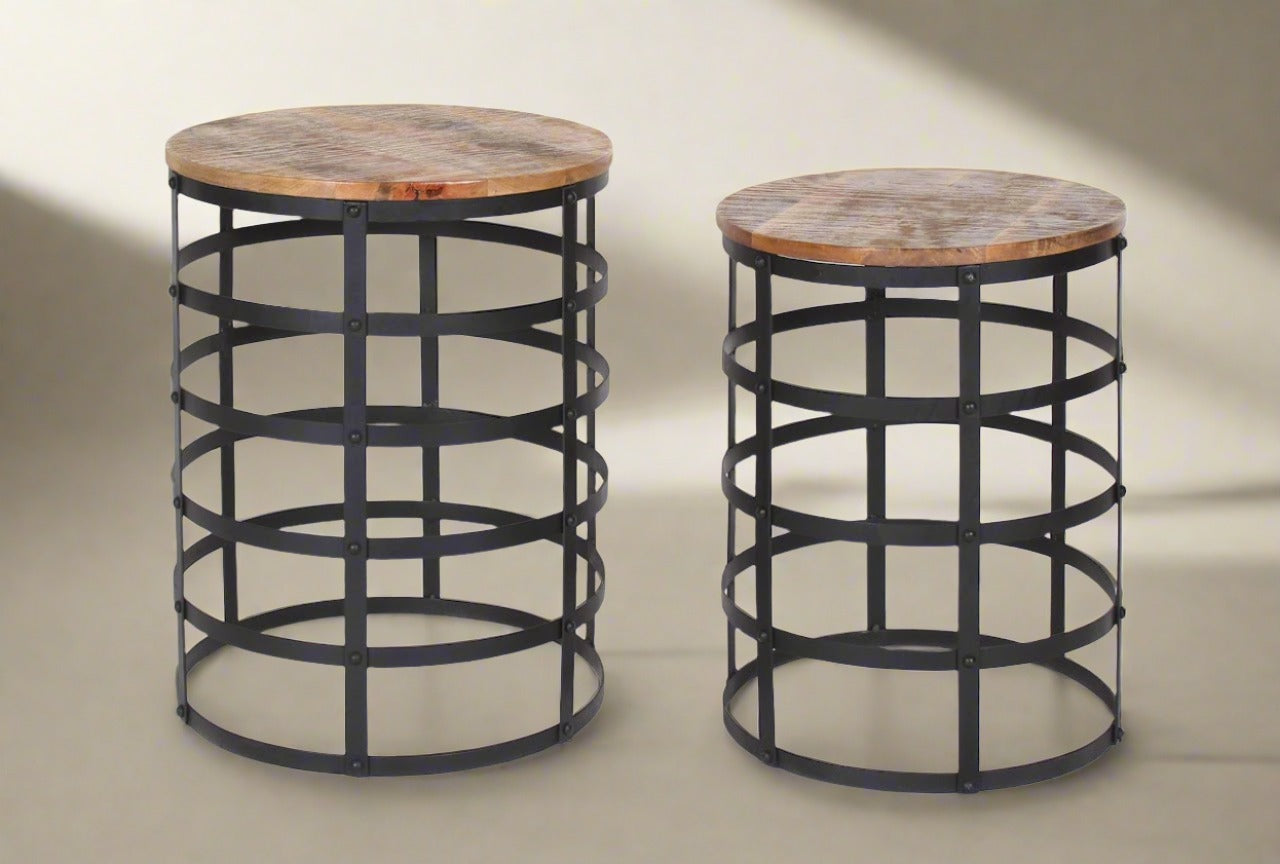 HLHF CL00087 Set of 2 Nesting Tables Occasional Furniture Store Burlington Ontario Near Me