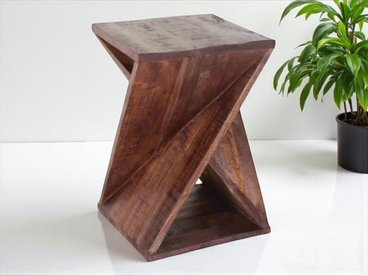 HLHF Carter Twisted End Table Living, Occasional Furniture Store Burlington Ontario Near Me