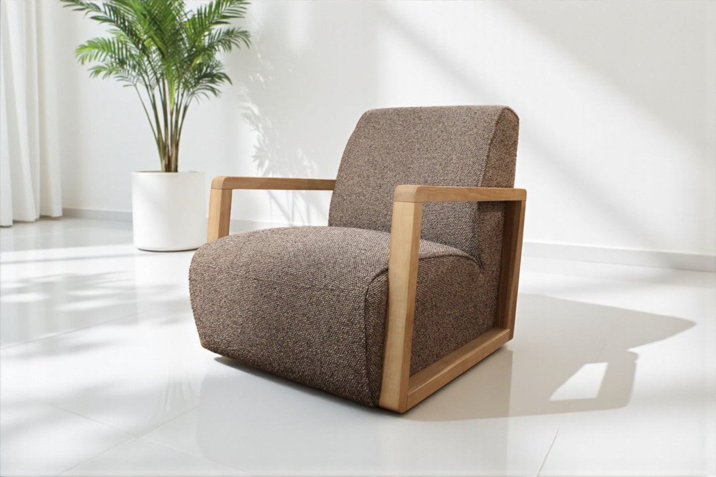 HLHF Turner Fabric Swivel Chair Accent Chairs, Living Furniture Store Burlington Ontario Near Me