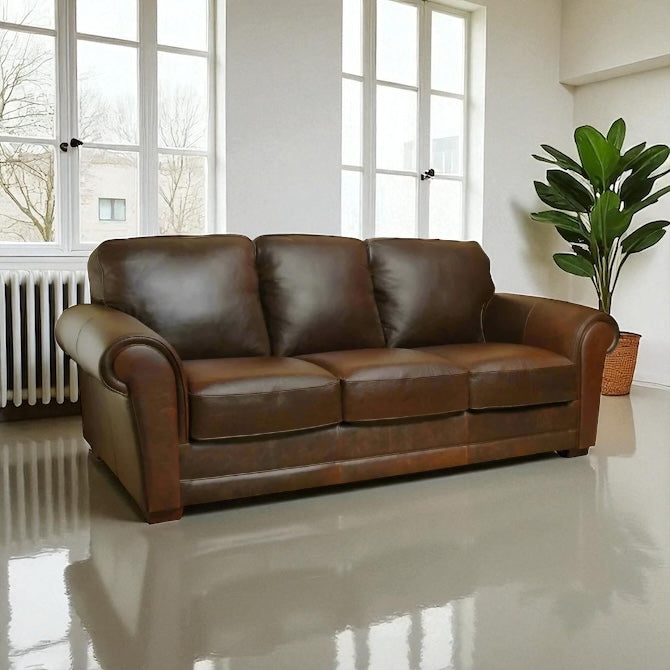 HLHF Mark Leather Sofa Living Furniture Store Burlington Ontario Near Me