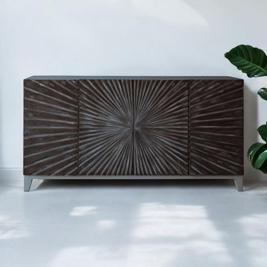 HLHF Centuri 4 Door Console New Arrivals, Sideboards & Buffets Furniture Store Burlington Ontario Near Me