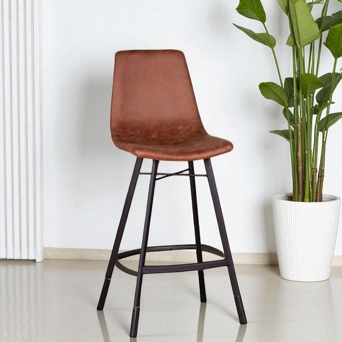 HLHF Sam Counter Stool - Trapper Brown Stools, Stools & Bars Furniture Store Burlington Ontario Near Me