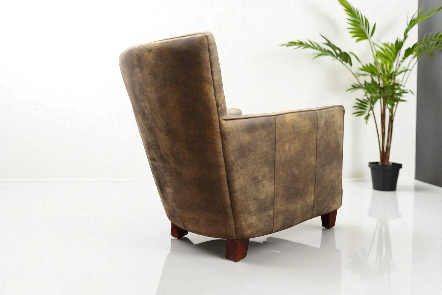 HLHF Bonanza Dark Brown Chair Accent Chairs, Living Furniture Store Burlington Ontario Near Me