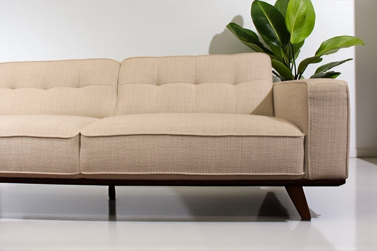 HLHF Tufted Cream Sofa Living Furniture Store Burlington Ontario Near Me