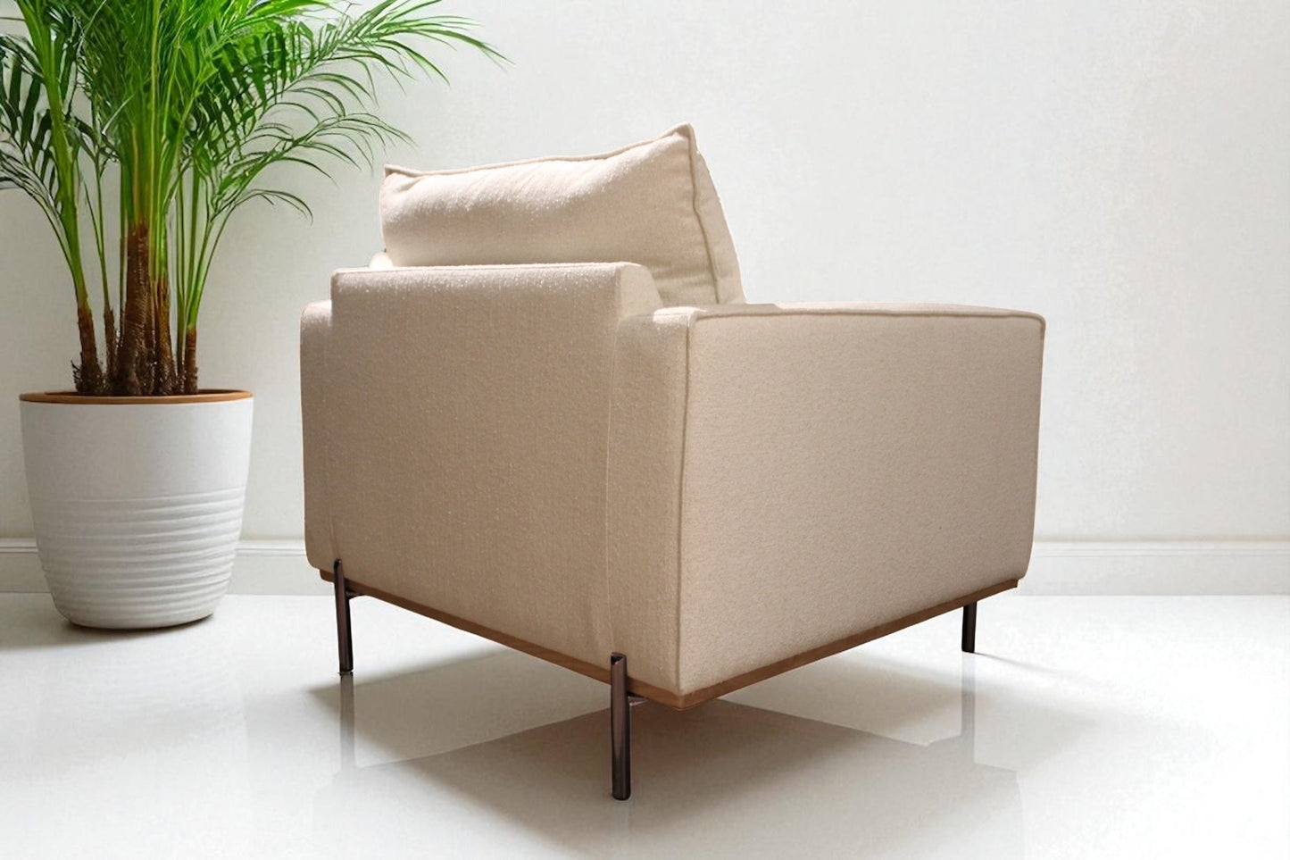 HLHF Mellow Ivory Accent Chair Accent Chairs, New Arrivals Furniture Store Burlington Ontario Near Me
