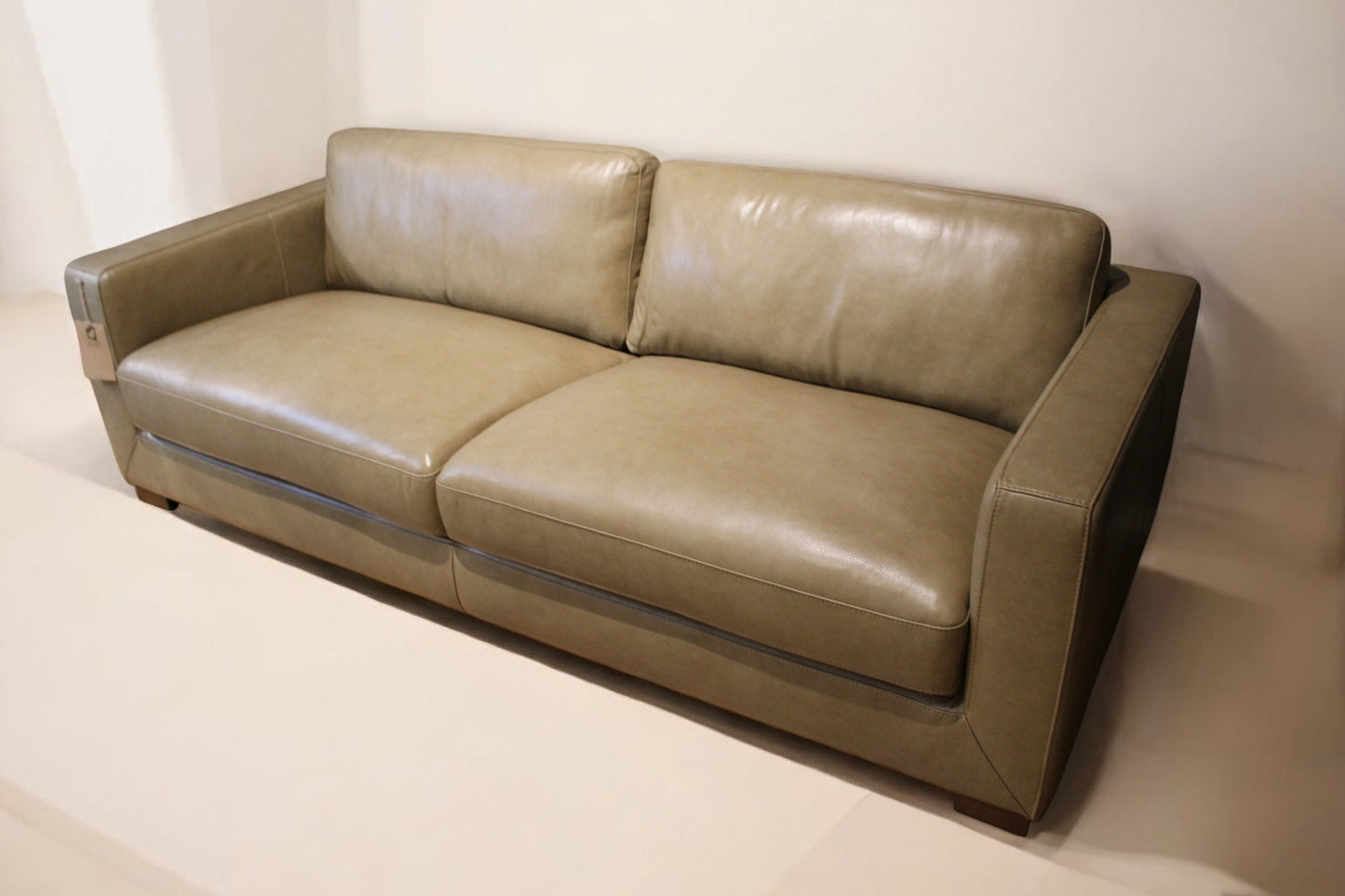 HLHF Maverick Buff Leather Sofa Living, New Arrivals Furniture Store Burlington Ontario Near Me