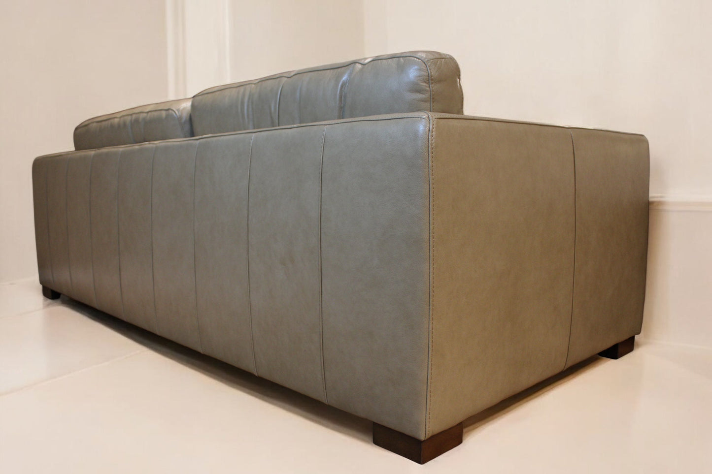 HLHF Maverick Buff Leather Sofa Living, New Arrivals Furniture Store Burlington Ontario Near Me