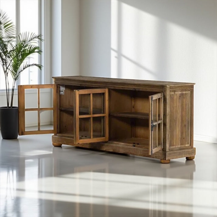 HLHF Monaco 4 Door Sideboard Sideboards & Buffets Furniture Store Burlington Ontario Near Me