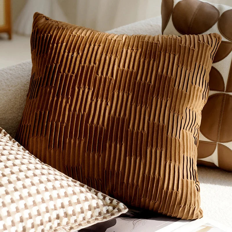 HLHF Rust Brown Pillow Accessories Furniture Store Burlington Ontario Near Me