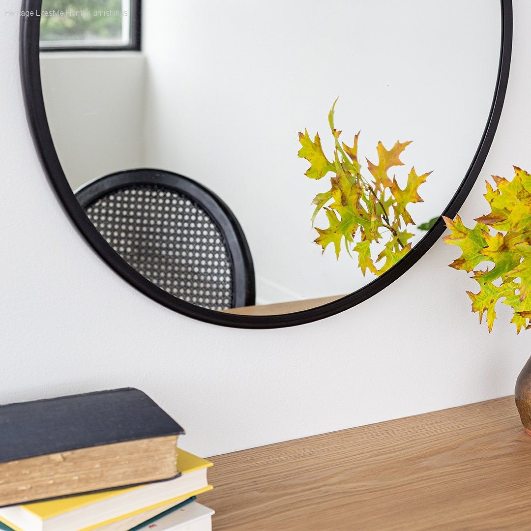 HLHF Nova Round Mirror Accessories Furniture Store Burlington Ontario Near Me