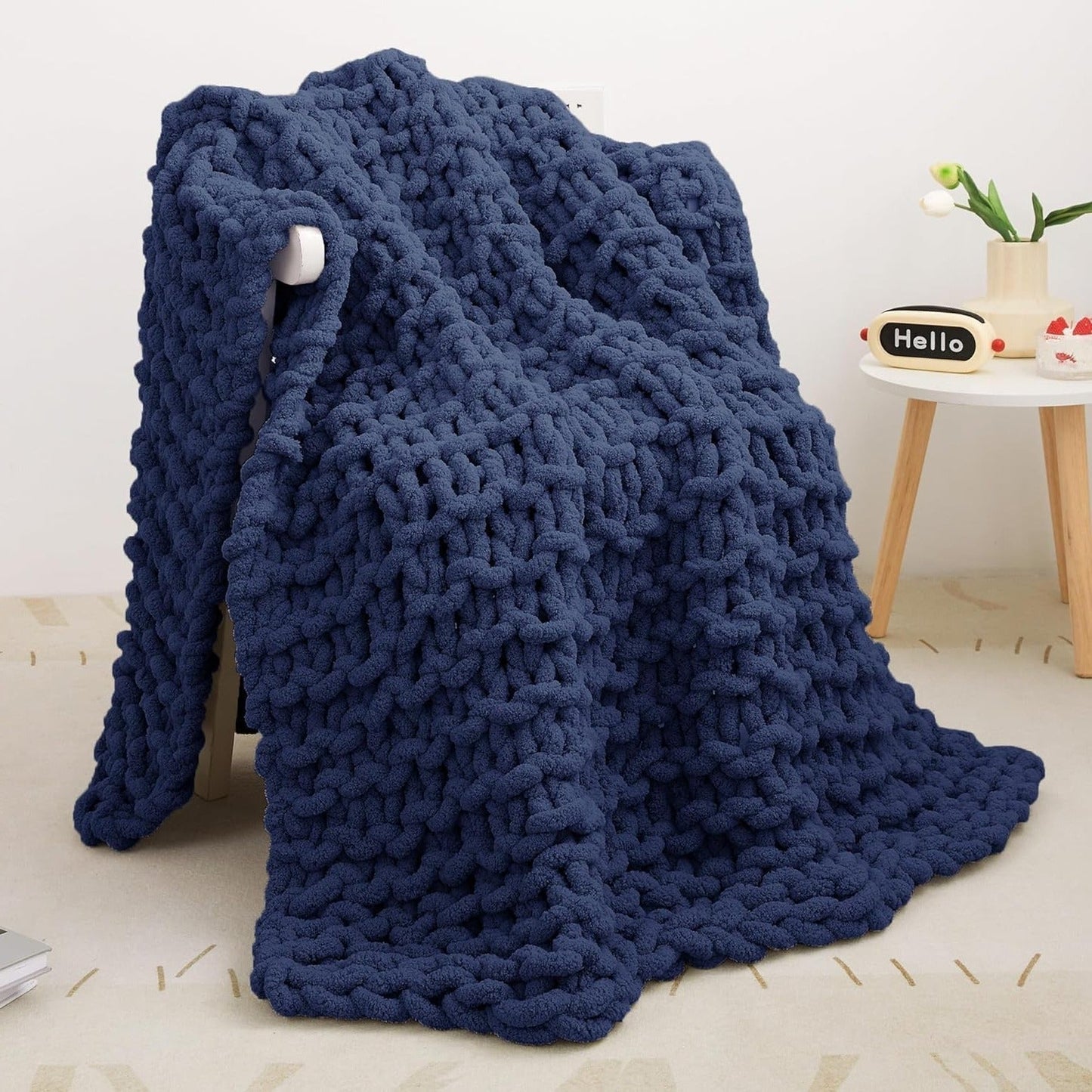 HLHF Keelie Knit Blanket Accessories Furniture Store Burlington Ontario Near Me