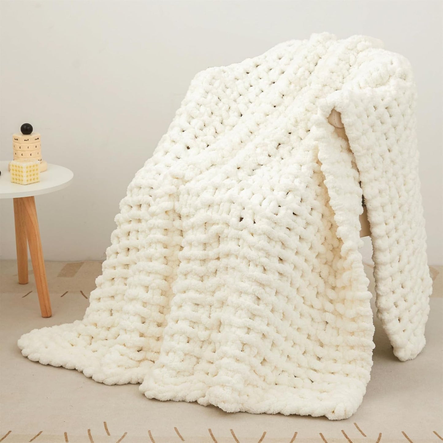 HLHF Keelie Knit Blanket Accessories Furniture Store Burlington Ontario Near Me