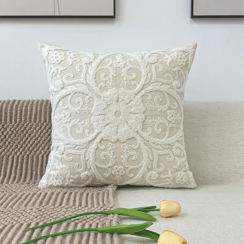 HLHF Bohemian Flower Pillow Accessories, Grey Home Furniture Store Burlington Ontario Near Me