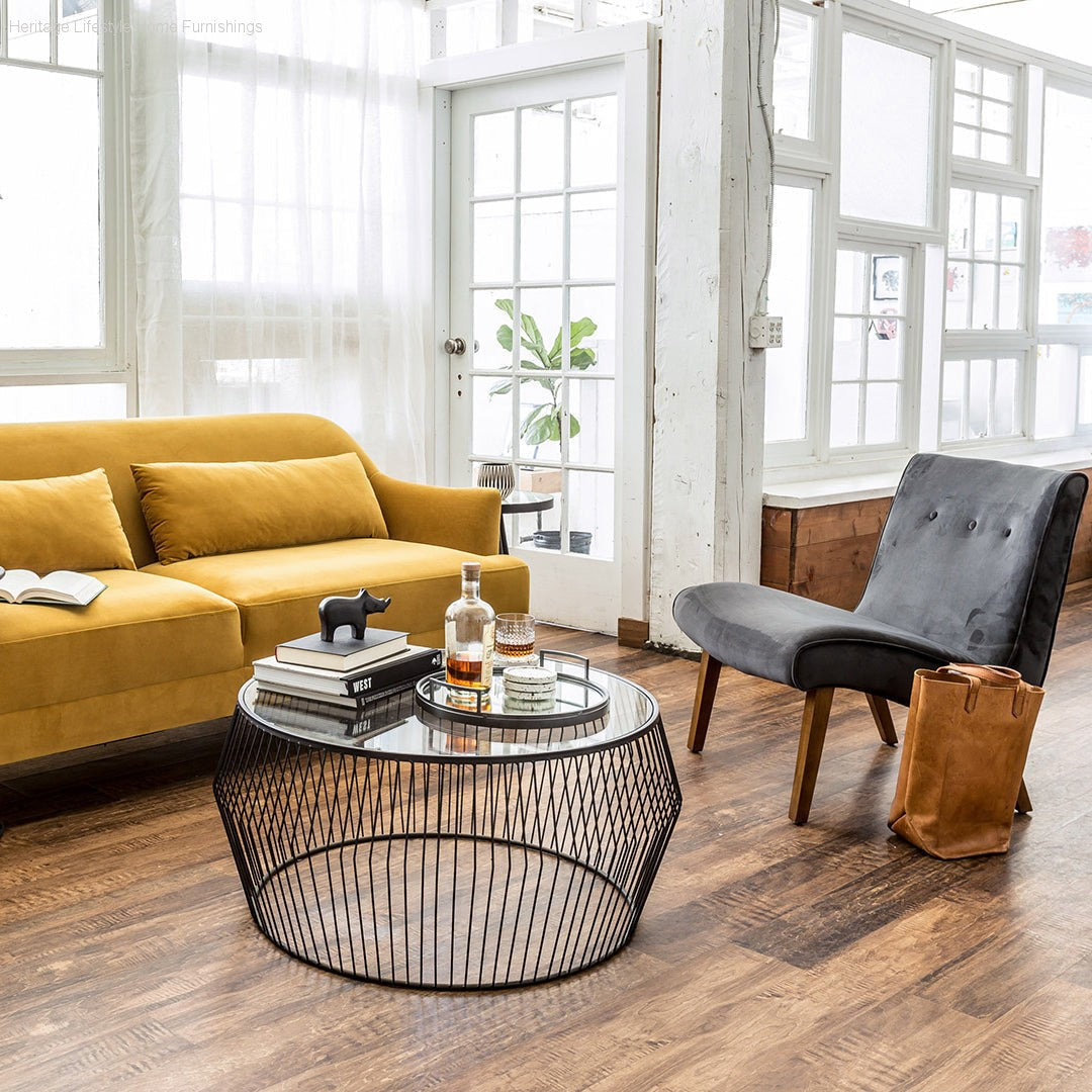 HLHF Cyclone Coffee Table - Black Occasional Furniture Store Burlington Ontario Near Me