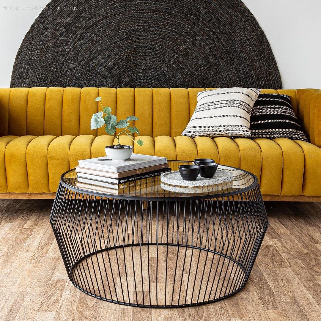 HLHF Cyclone Coffee Table - Black Occasional Furniture Store Burlington Ontario Near Me