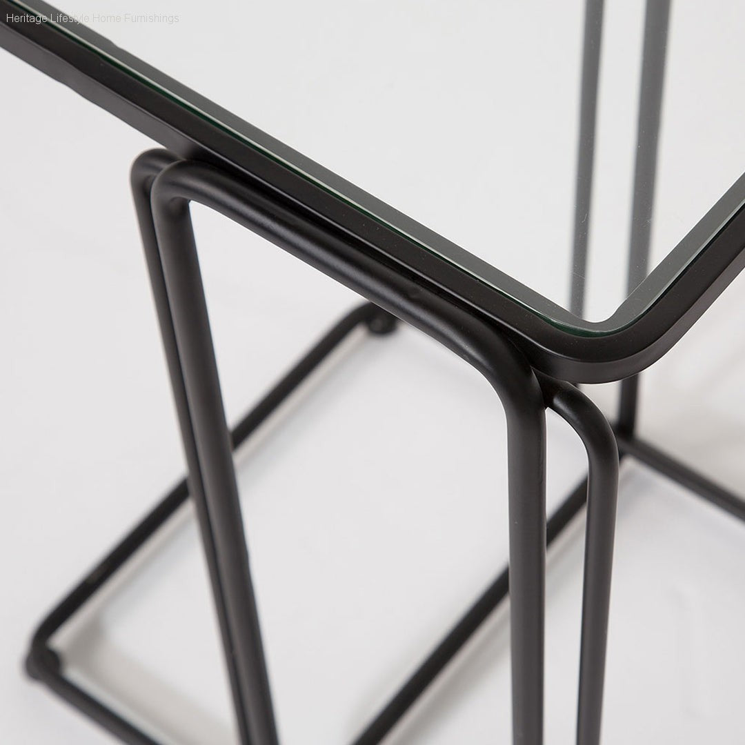 HLHF Deco Side Table - Black Living, Occasional Furniture Store Burlington Ontario Near Me