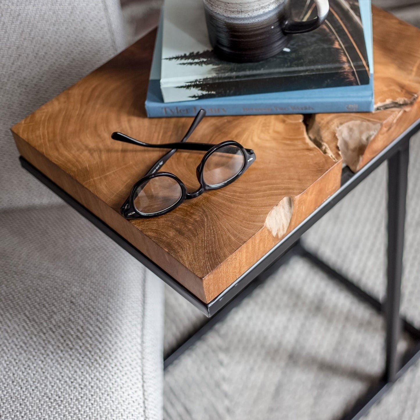 HLHF Natura Arc Table Living, Occasional, Side Table Furniture Store Burlington Ontario Near Me