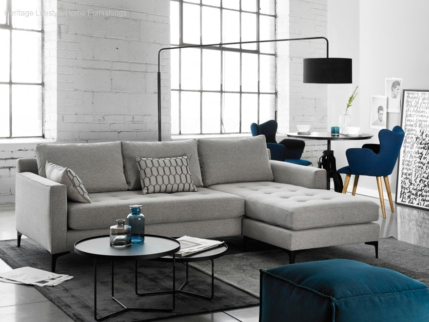 HLHF Dawson Fabric Sectional Living Furniture Store Burlington Ontario Near Me