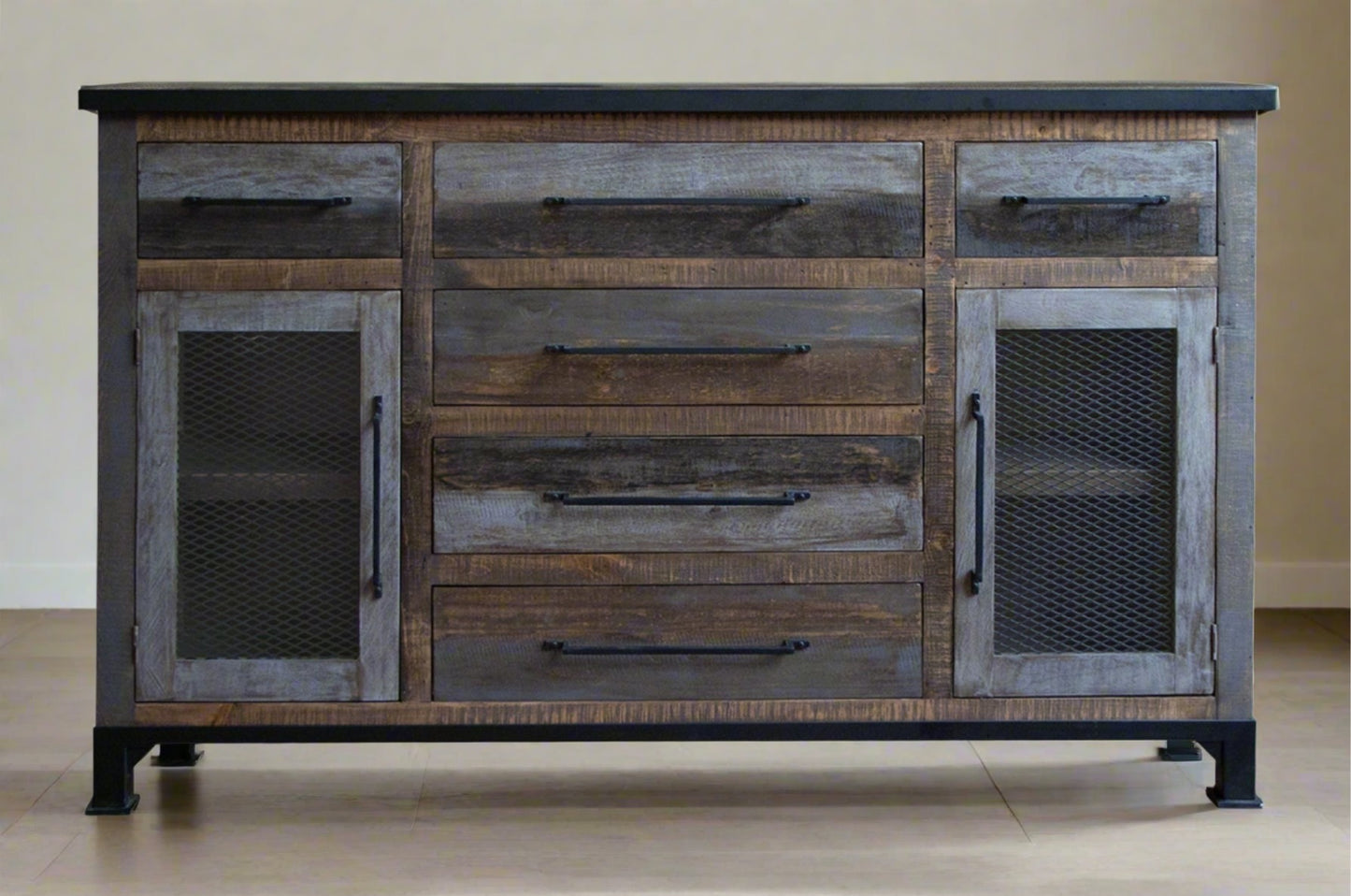 HLHF Loft Brown Buffet Dining Furniture Store Burlington Ontario Near Me