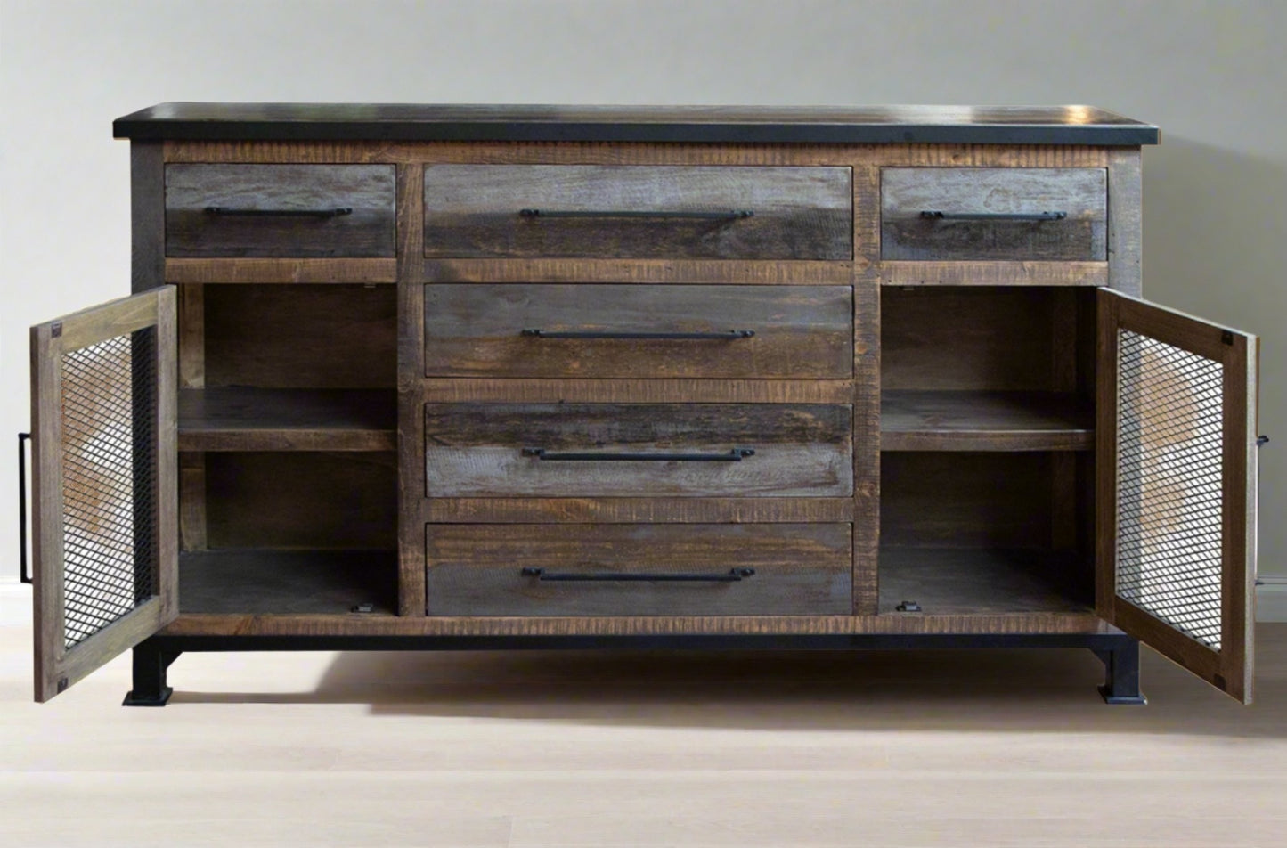 HLHF Loft Brown Buffet Dining Furniture Store Burlington Ontario Near Me