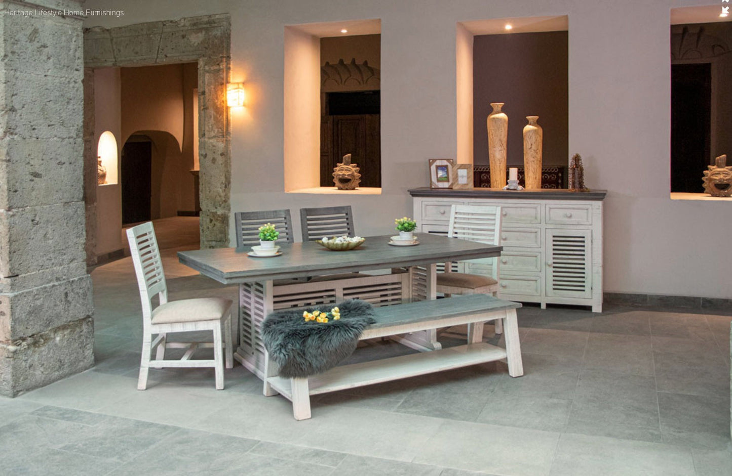 HLHF Stone Wash Buffet Dining Furniture Store Burlington Ontario Near Me