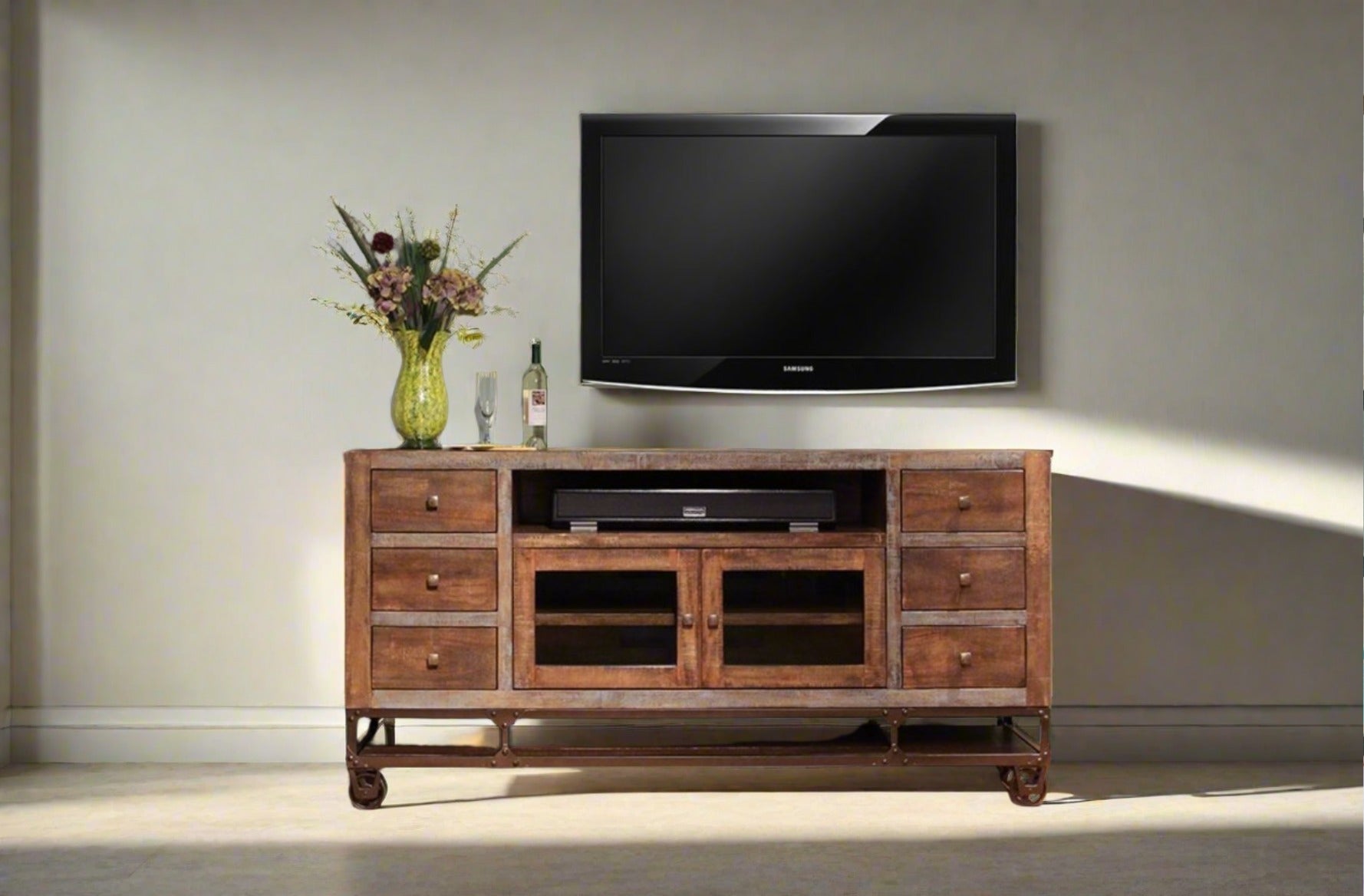 HLHF Urban Gold TV Stand Living, TV Stands Furniture Store Burlington Ontario Near Me