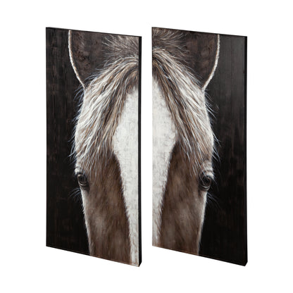 Equus Diptych Wall Art