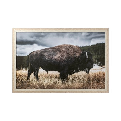 HLHF Yellowstone Bison Wall Art Wall Art Furniture Store Burlington Ontario Near Me 