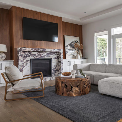 HLHF Natura Flow Round Coffee Table x Grey Home Grey Home, Living, New Arrivals, Occasional Furniture Store Burlington Ontario Near Me 