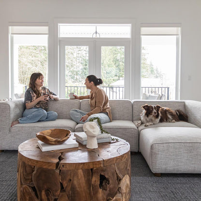 HLHF Natura Flow Round Coffee Table x Grey Home Grey Home, Living, New Arrivals, Occasional Furniture Store Burlington Ontario Near Me 