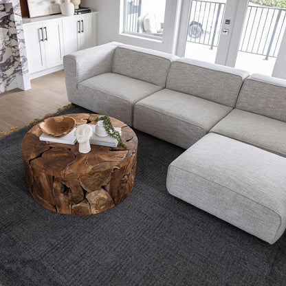 HLHF Natura Flow Round Coffee Table x Grey Home Grey Home, Living, New Arrivals, Occasional Furniture Store Burlington Ontario Near Me 
