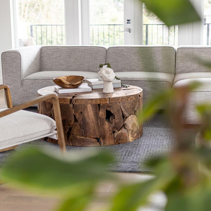 HLHF Natura Flow Round Coffee Table x Grey Home Grey Home, Living, New Arrivals, Occasional Furniture Store Burlington Ontario Near Me 