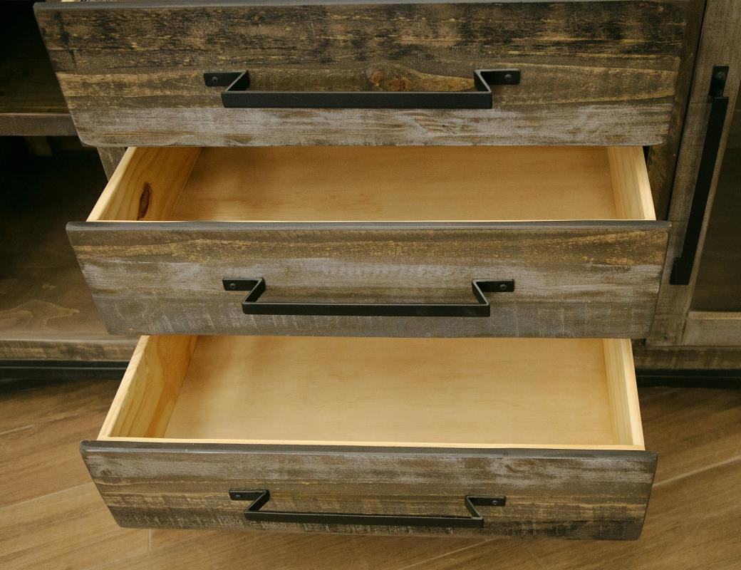 HLHF Loft Brown Buffet Sideboards & Buffets Furniture Store Burlington Ontario Near Me 