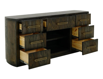 HLHF Black Balam Console Living, Occasional, Sideboards & Buffets Furniture Store Burlington Ontario Near Me 