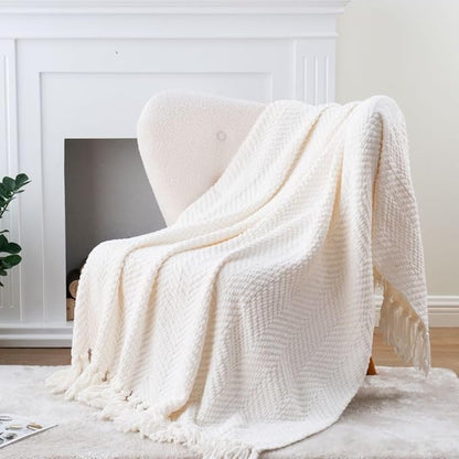 HLHF Hampton Knit Blanket Accessories Furniture Store Burlington Ontario Near Me 