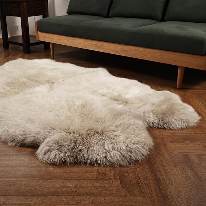 Australian Sheepskin Rug x Grey Home